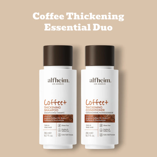 Coffee+ Thickening Shampoo & Conditioner Set