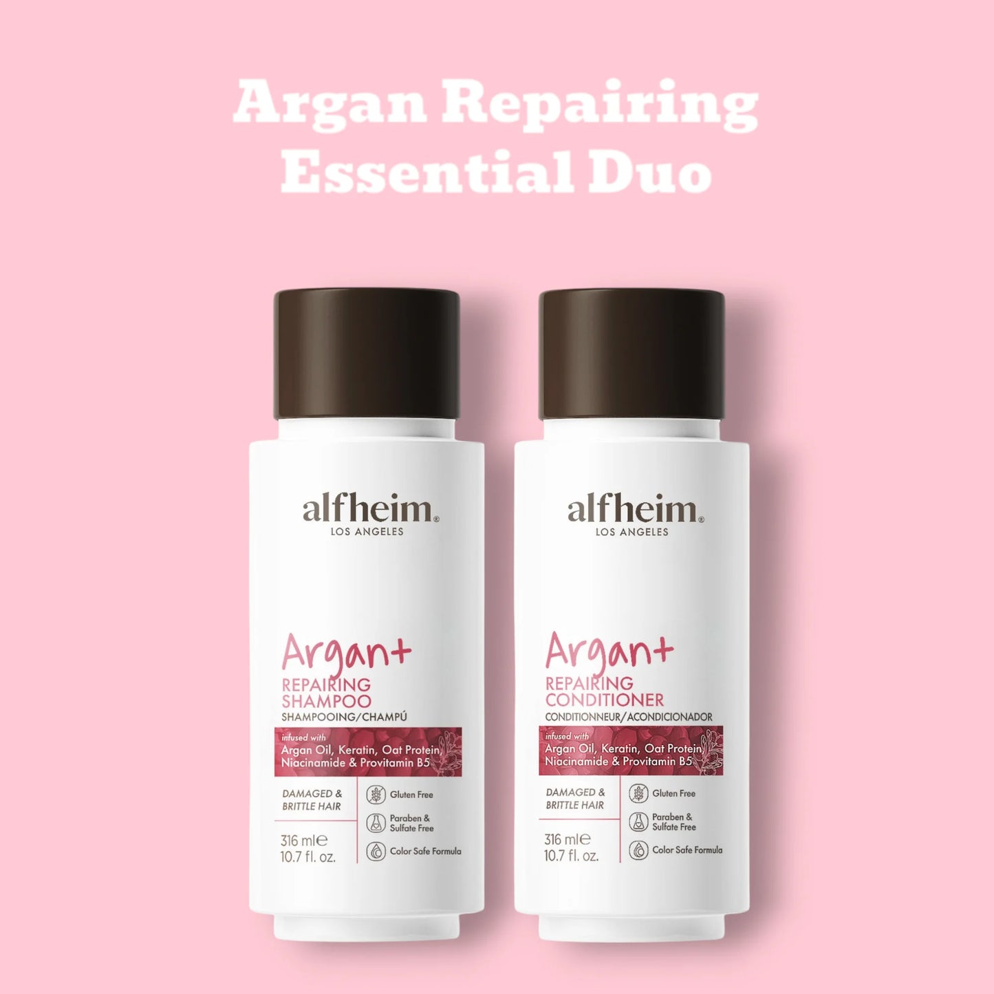 Argan+ Repairing Shampoo & Conditioner Set