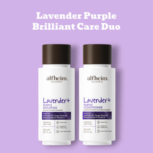 Lavender+ Purple Shampoo & Conditioner Set