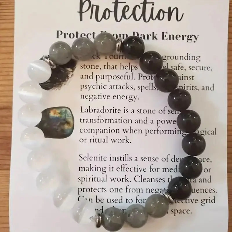 Intention-Setting Bracelet- 'Protection'