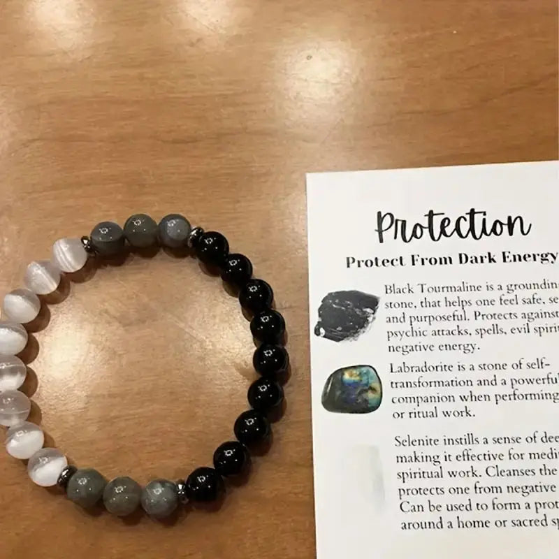 Intention-Setting Bracelet- 'Protection'