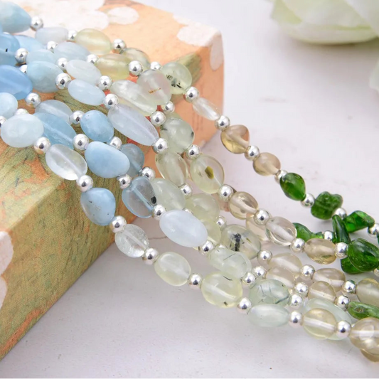 'Poseidon's Favor'- Crystal Bracelet