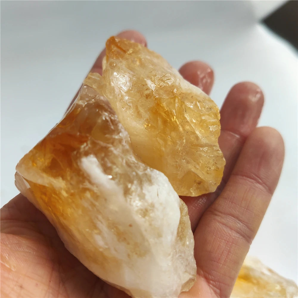 Raw Citrine Crystals