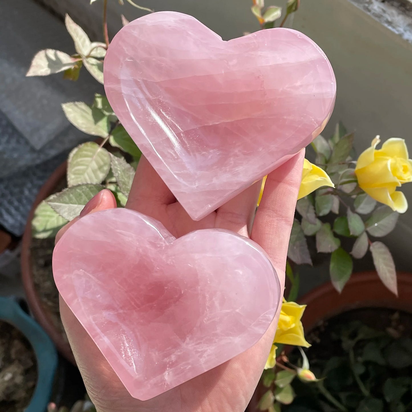 Rose Quartz Crystal Bowl