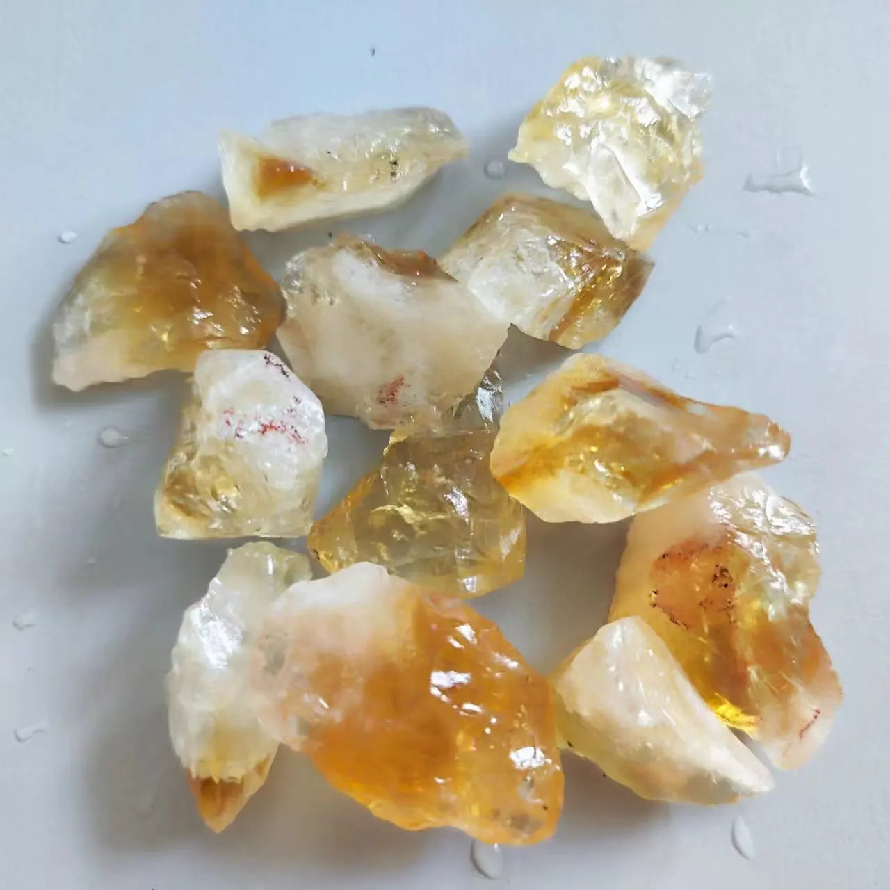 Raw Citrine Crystals