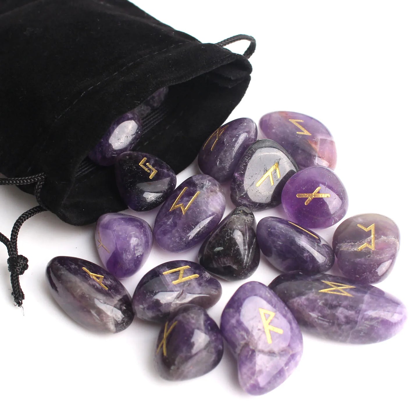 Tumbled Stone Pocket Runes