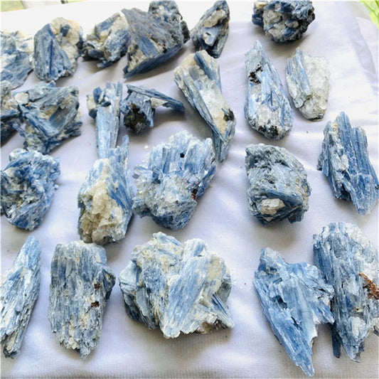 Raw Kyanite Crystal Specimen