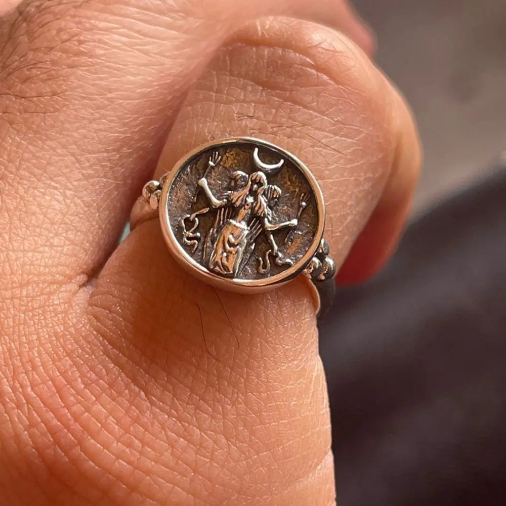 Hecate Signet Ring