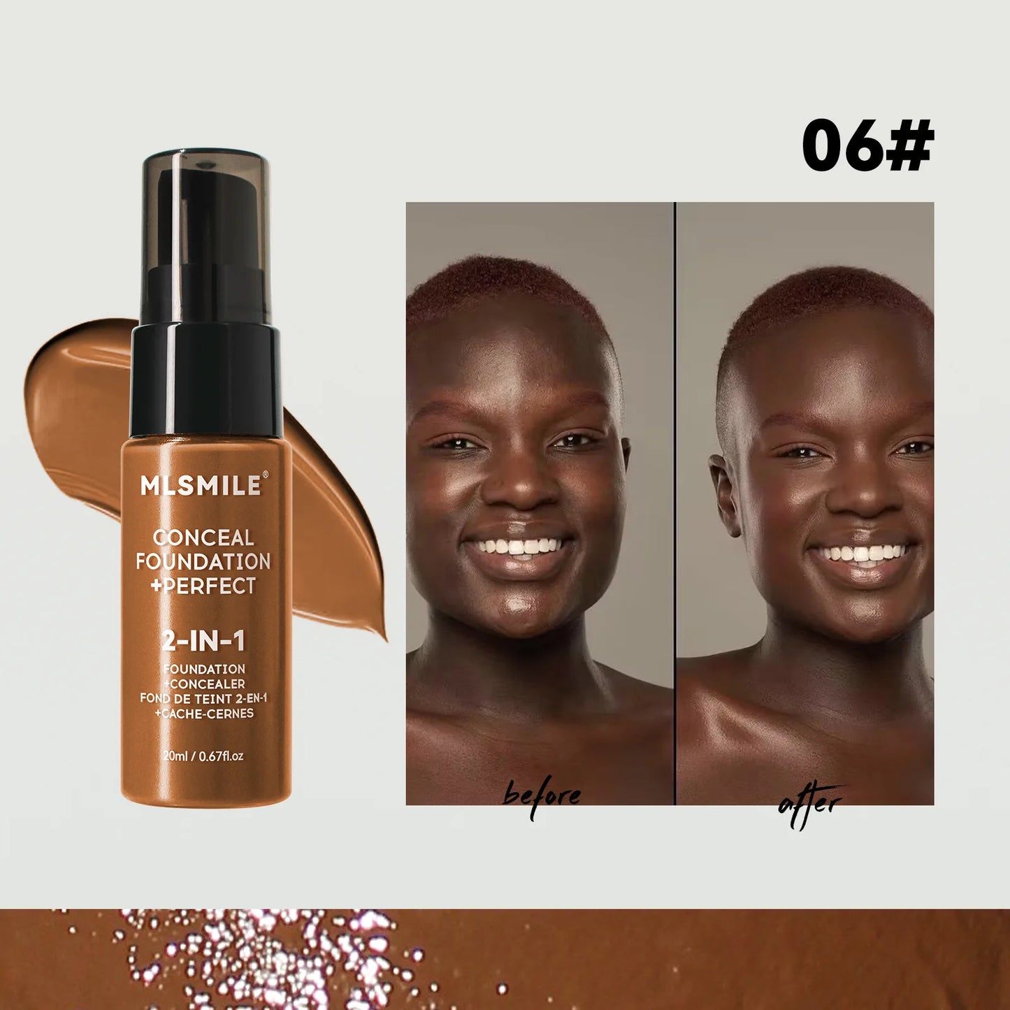 MLSMILE Concealer + Foundation