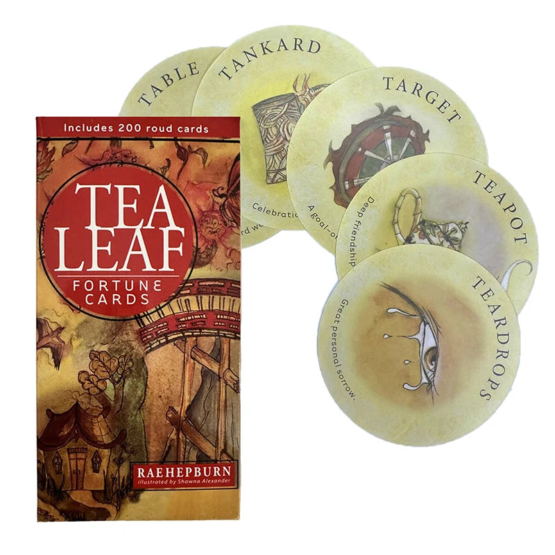 Tea Leaf Fortune Oracle Cards