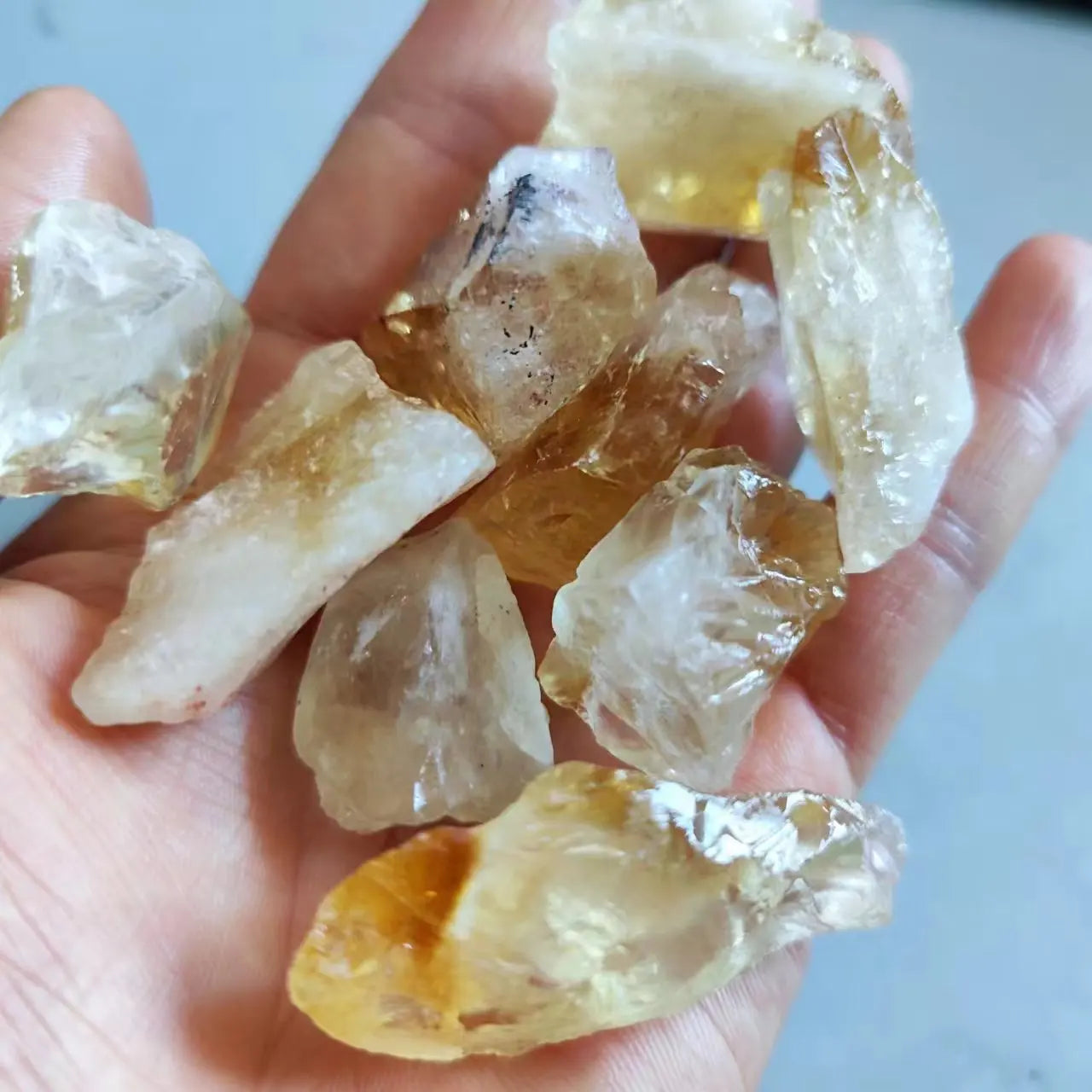 Raw Citrine Crystals