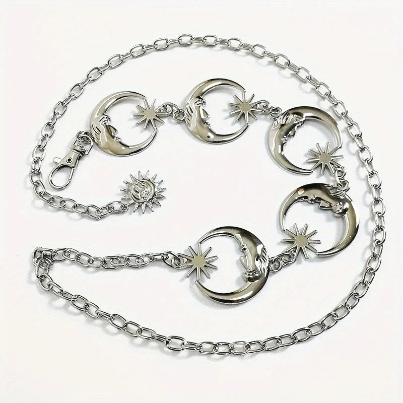 Sun & Moon Chain Belt