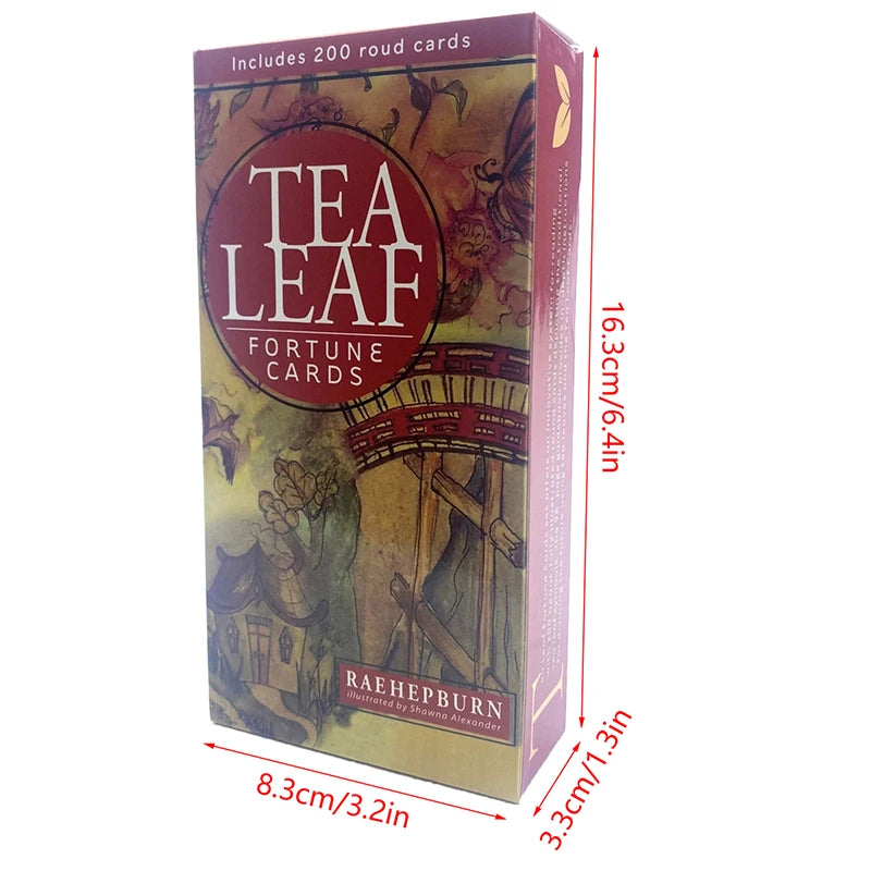 Tea Leaf Fortune Oracle Cards