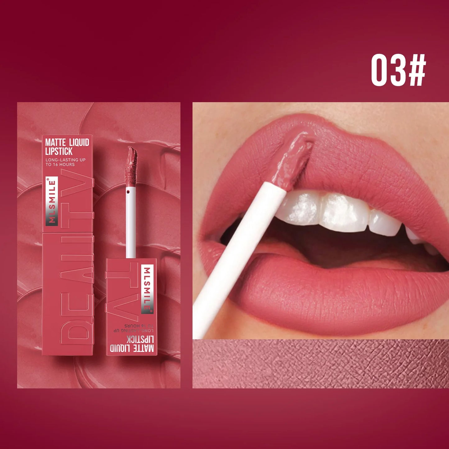 MLSMILE Reality Matte Liquid Lipstick