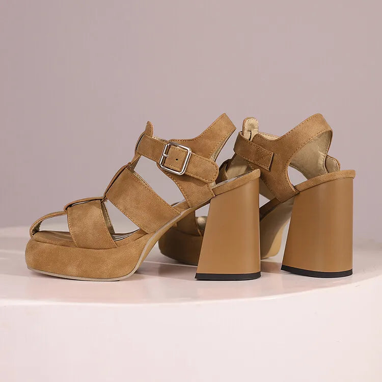 Melissa Suede Heels