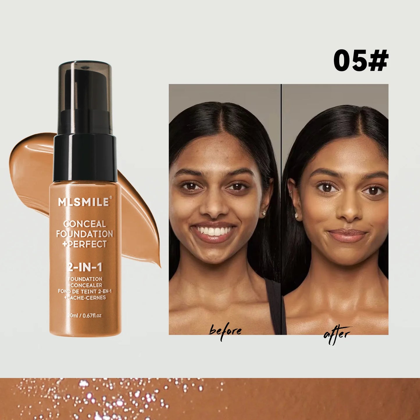 MLSMILE Concealer + Foundation