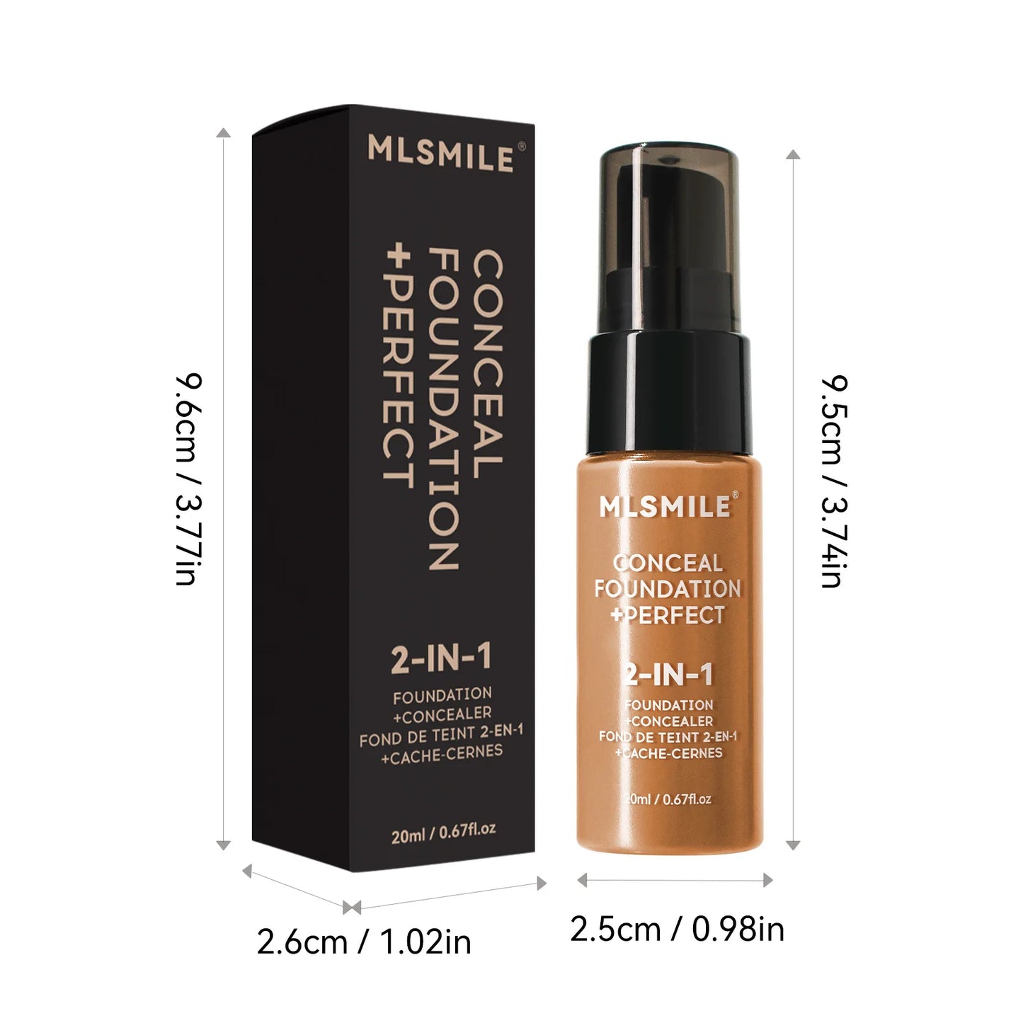 MLSMILE Concealer + Foundation