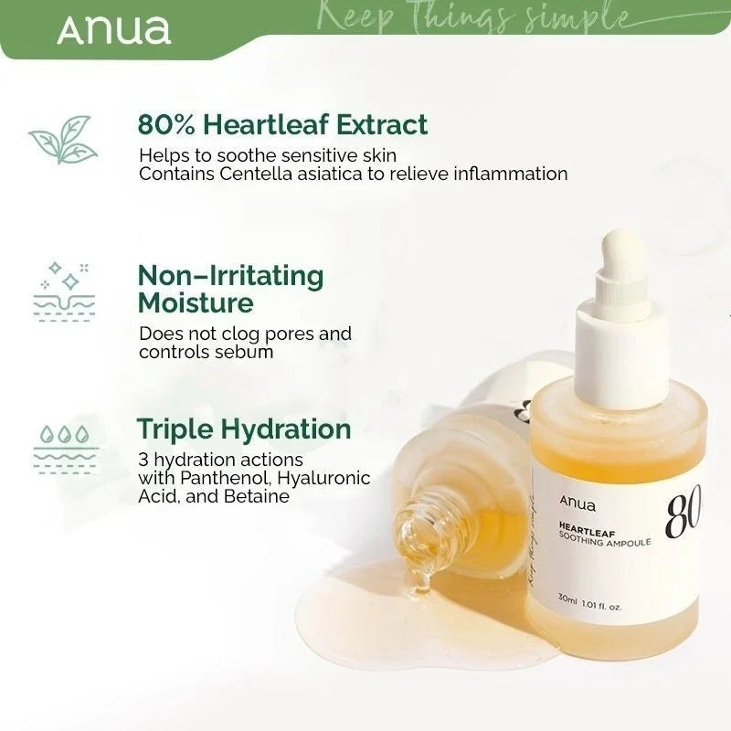 Anua Calming Moisturizing Set