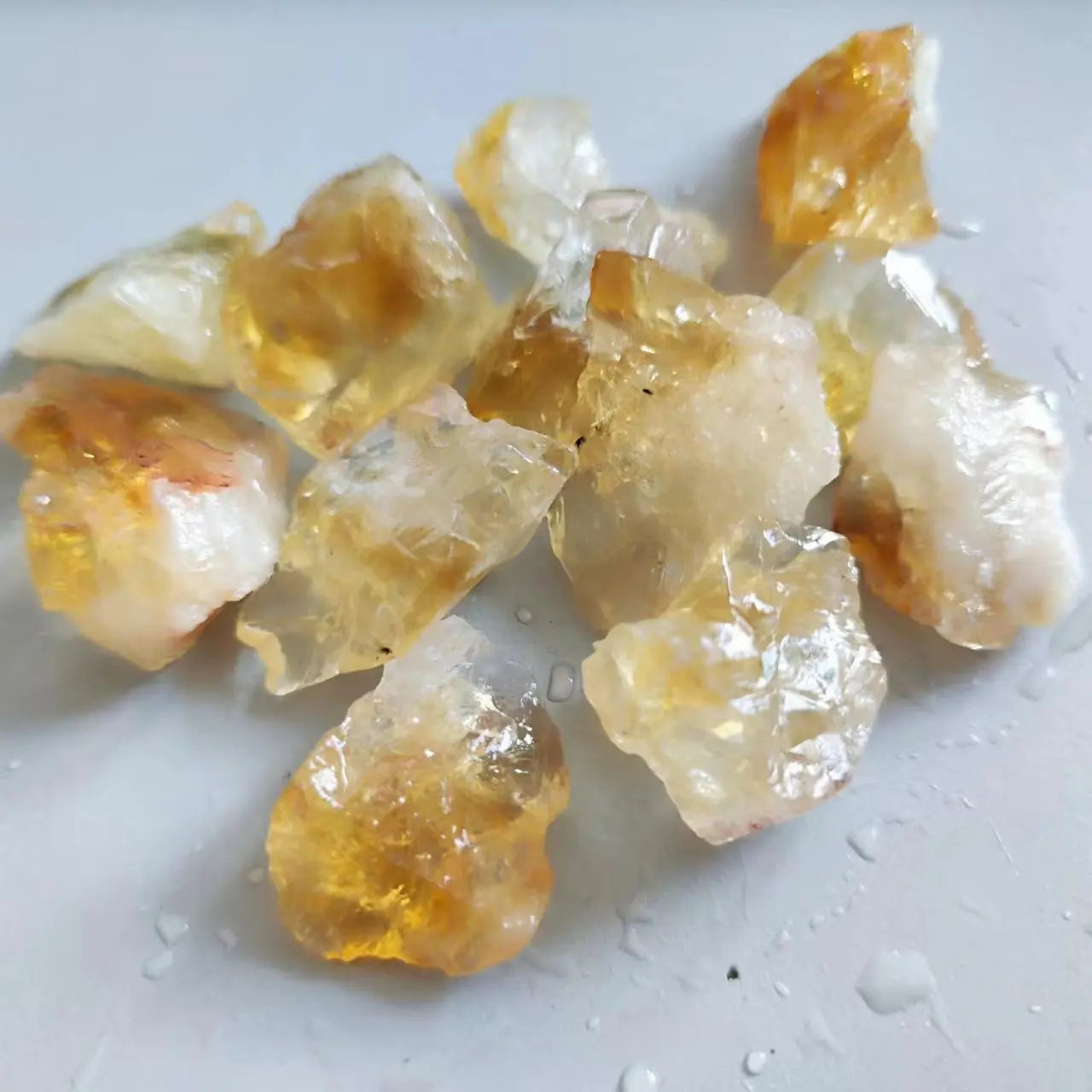 Raw Citrine Crystals