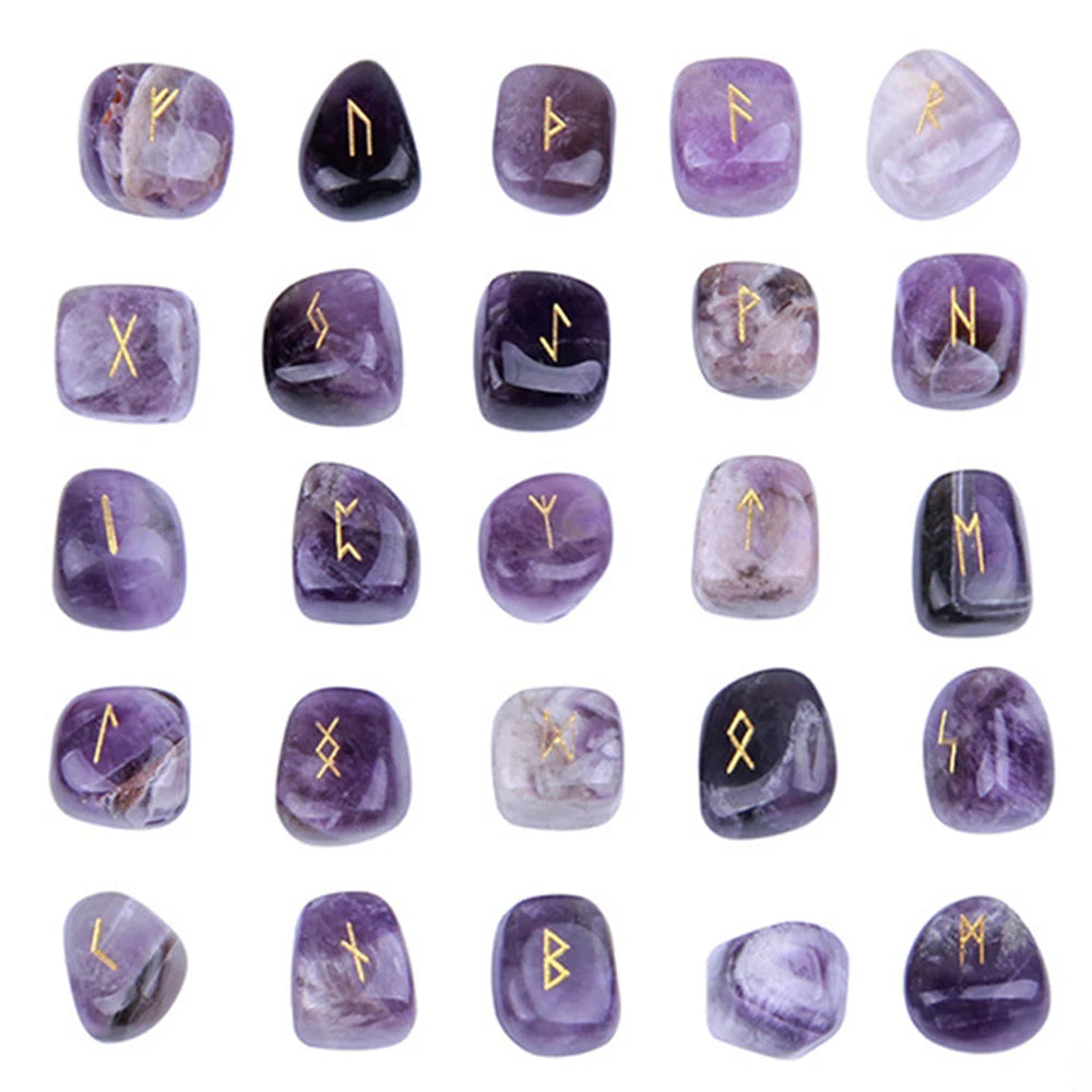 Tumbled Stone Pocket Runes