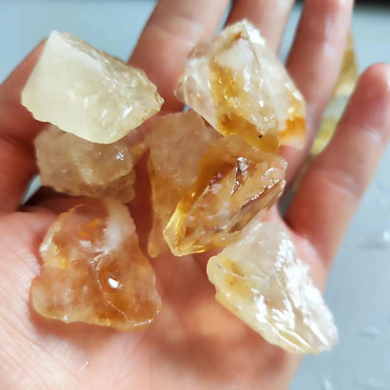 Raw Citrine Crystals