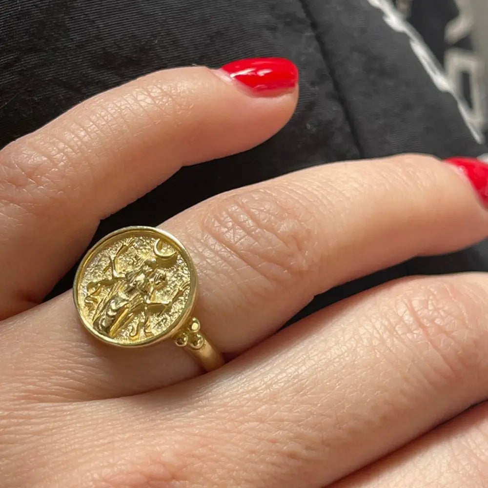 Hecate Signet Ring