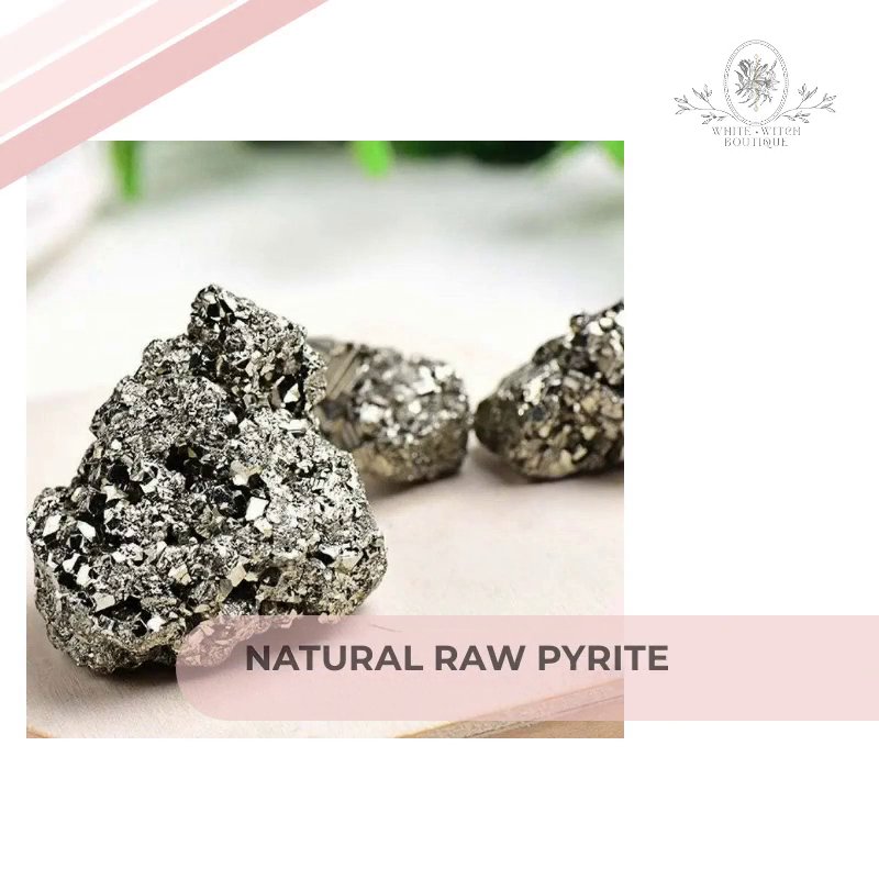 Natural Raw Pyrite by@Outfy